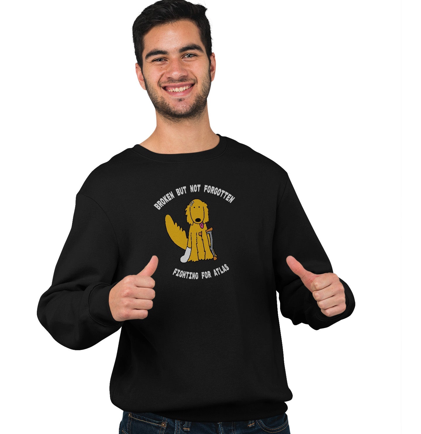 Fighting For Atlas - Adult Unisex Crewneck Sweatshirt