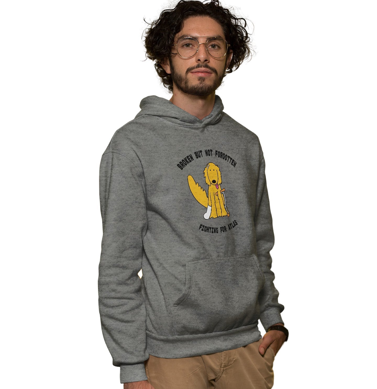 Fighting For Atlas - Adult Unisex Hoodie Sweatshirt