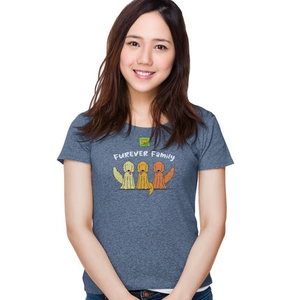 AGK Furever Family - Women's Tri-Blend T-Shirt