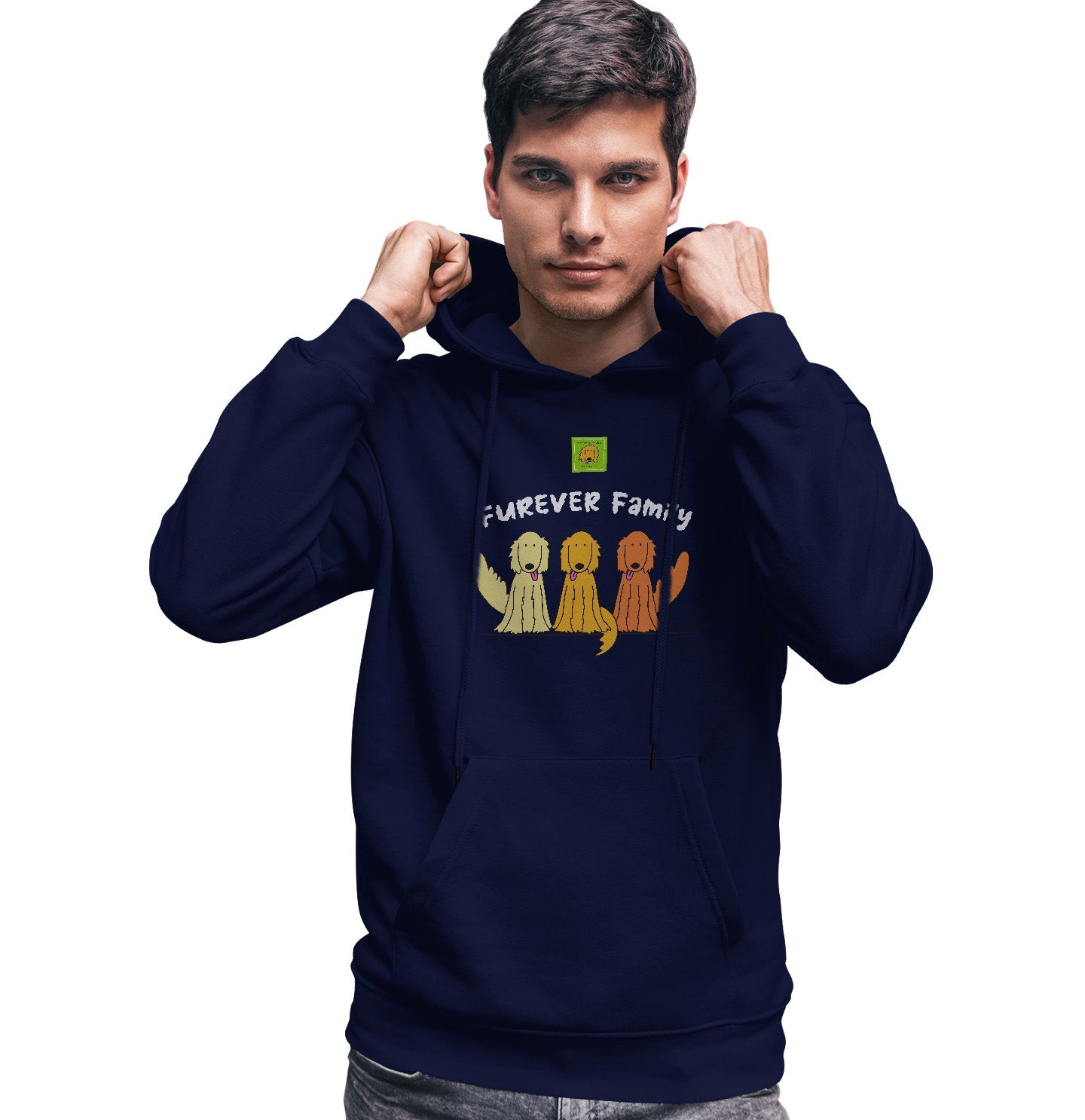 AGK Furever Family - Adult Unisex Hoodie Sweatshirt