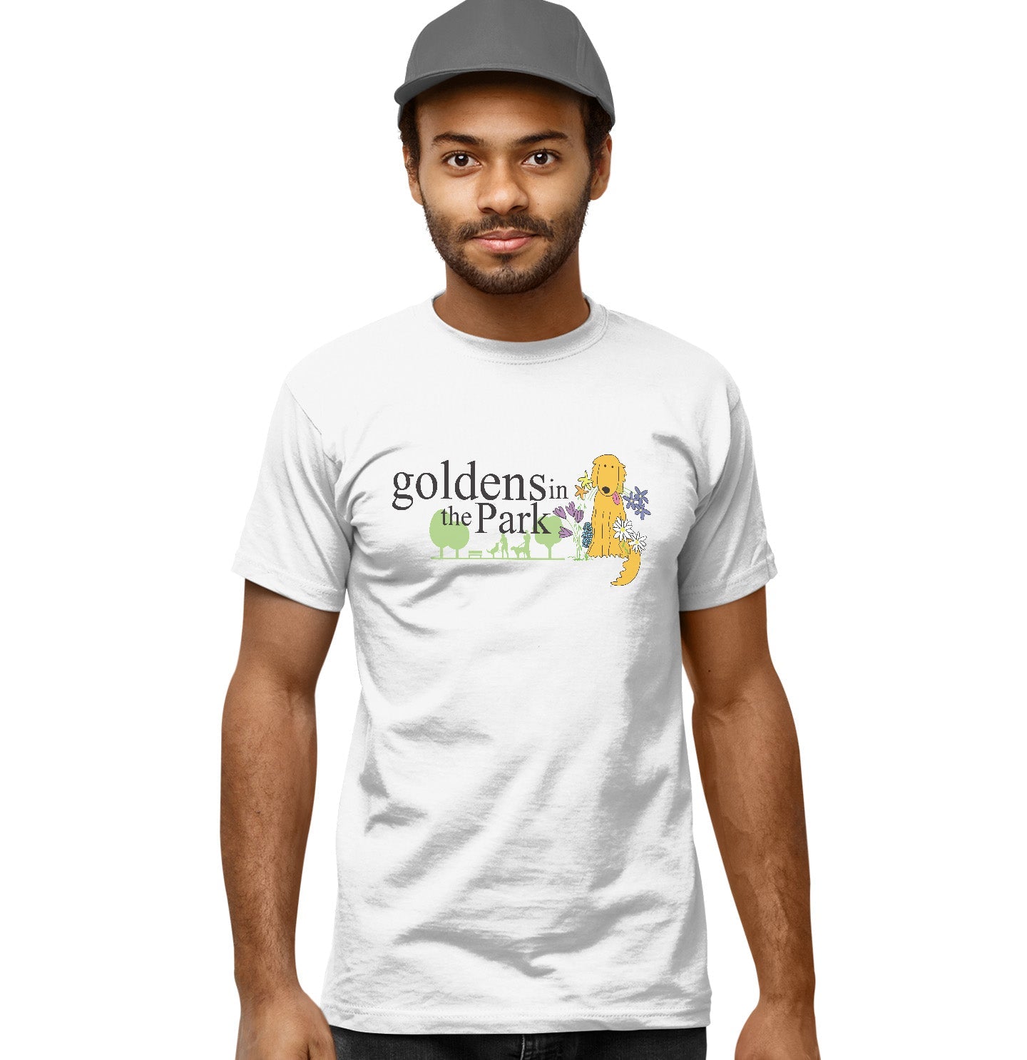 AGK Goldens in the Park - Adult Unisex T-Shirt