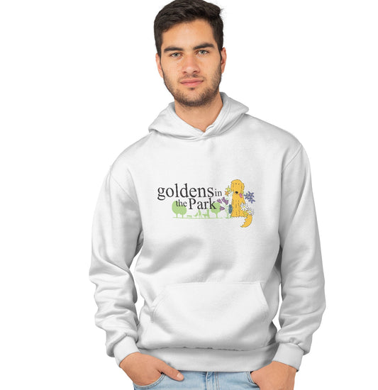 AGK Goldens in the Park - Adult Unisex Hoodie Sweatshirt