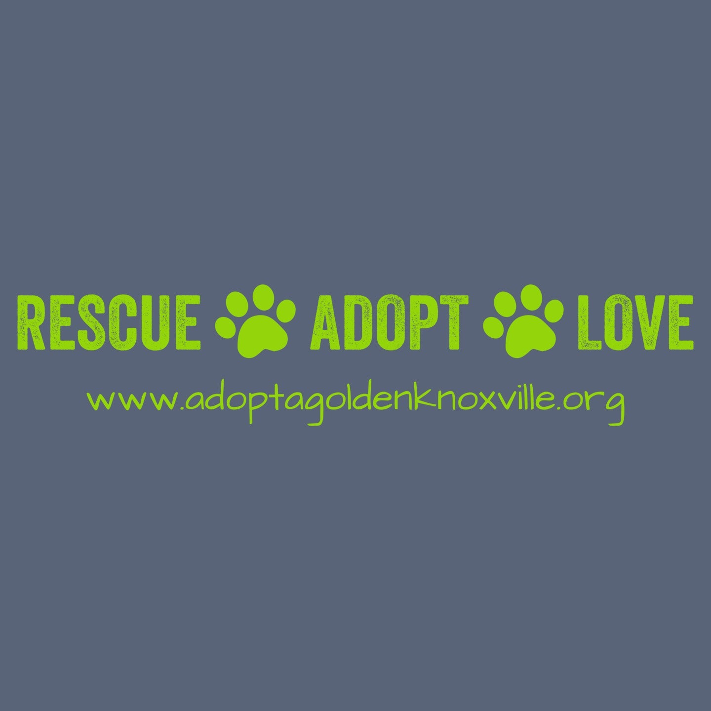 AGK Rescue Adopt Love - Women's Tri-Blend T-Shirt