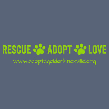 AGK Rescue Adopt Love - Women's Tri-Blend T-Shirt