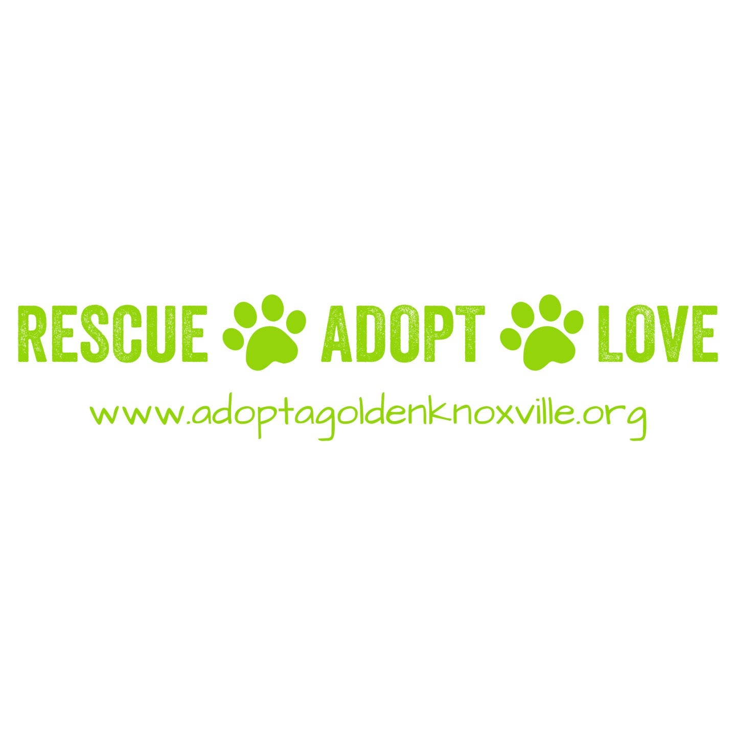 AGK Rescue Adopt Love - Adult Unisex T-Shirt