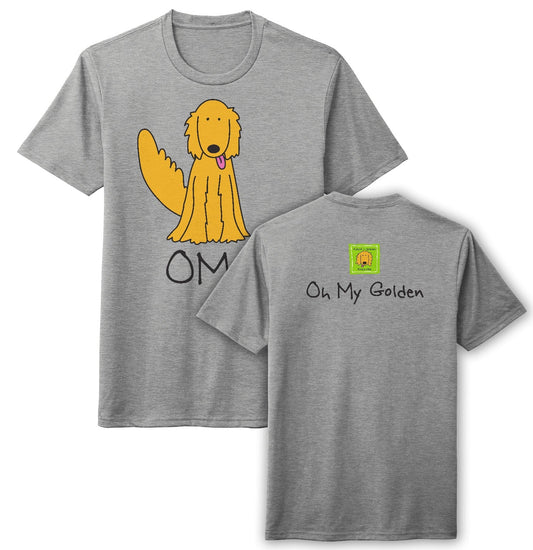 AGK Oh My Golden - Adult Tri-Blend T-Shirt