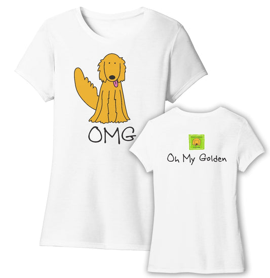 AGK Oh My Golden - Women's Tri-Blend T-Shirt