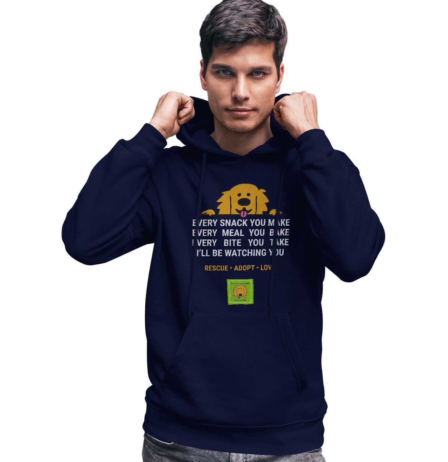 AGK Watching You - Adult Unisex Hoodie Sweatshirt