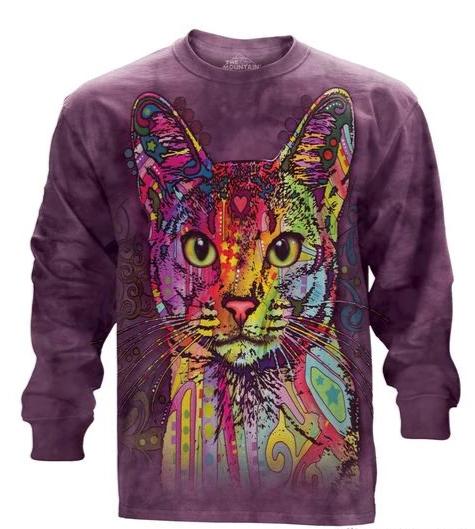 Abyssinian - The Mountain - Long Sleeve 3D Animal T-Shirt
