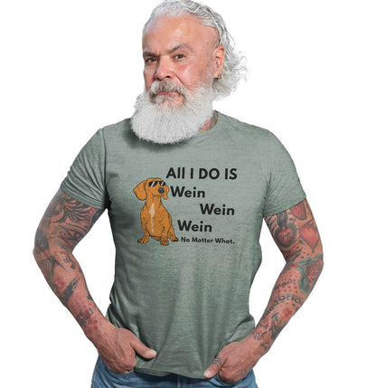 All I Do Is Wien - Adult Tri-Blend T-Shirt