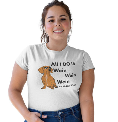 All I Do Is Wien - Women's Tri-Blend T-Shirt