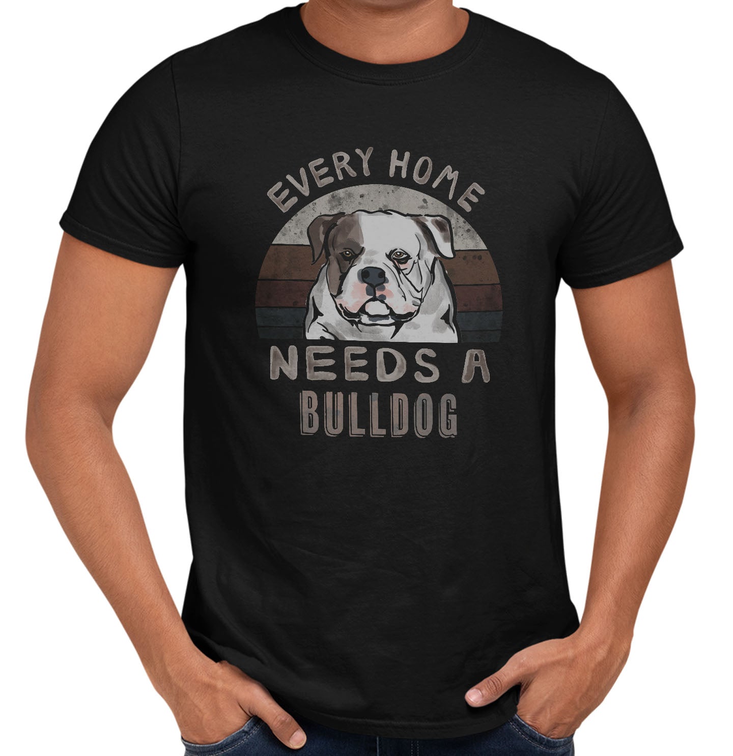 Every Home Needs a American Bulldog - Adult Unisex T-Shirt