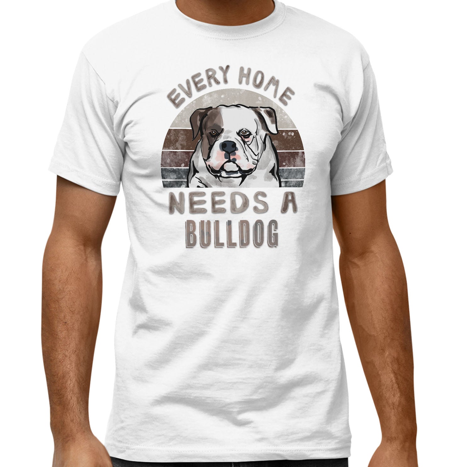 Every Home Needs a American Bulldog - Adult Unisex T-Shirt