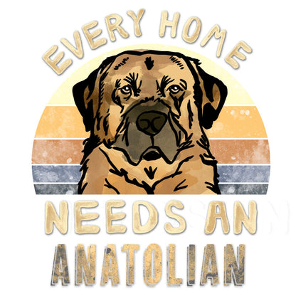 Every Home Needs a Anatolian Shepherd Dog - Women's V-Neck T-Shirt