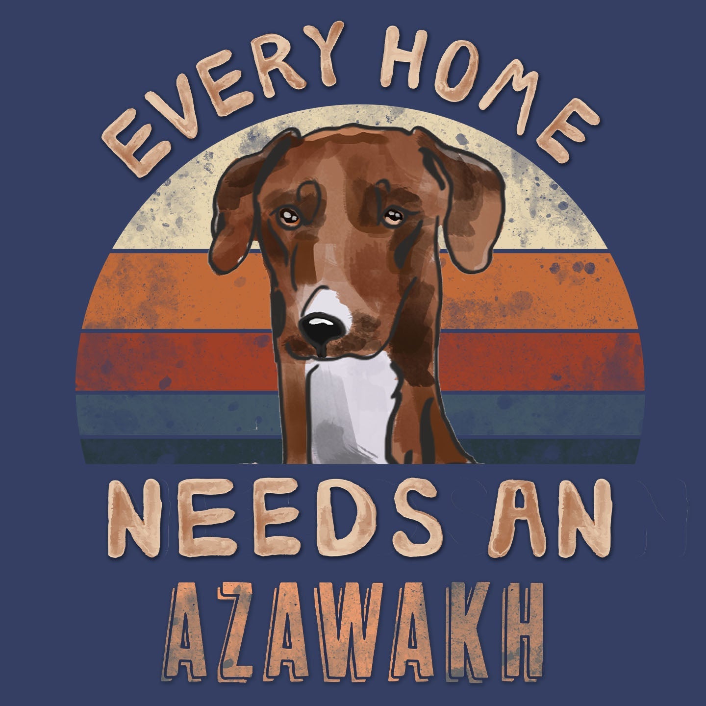 Every Home Needs a Azawakh - Adult Unisex Crewneck Sweatshirt