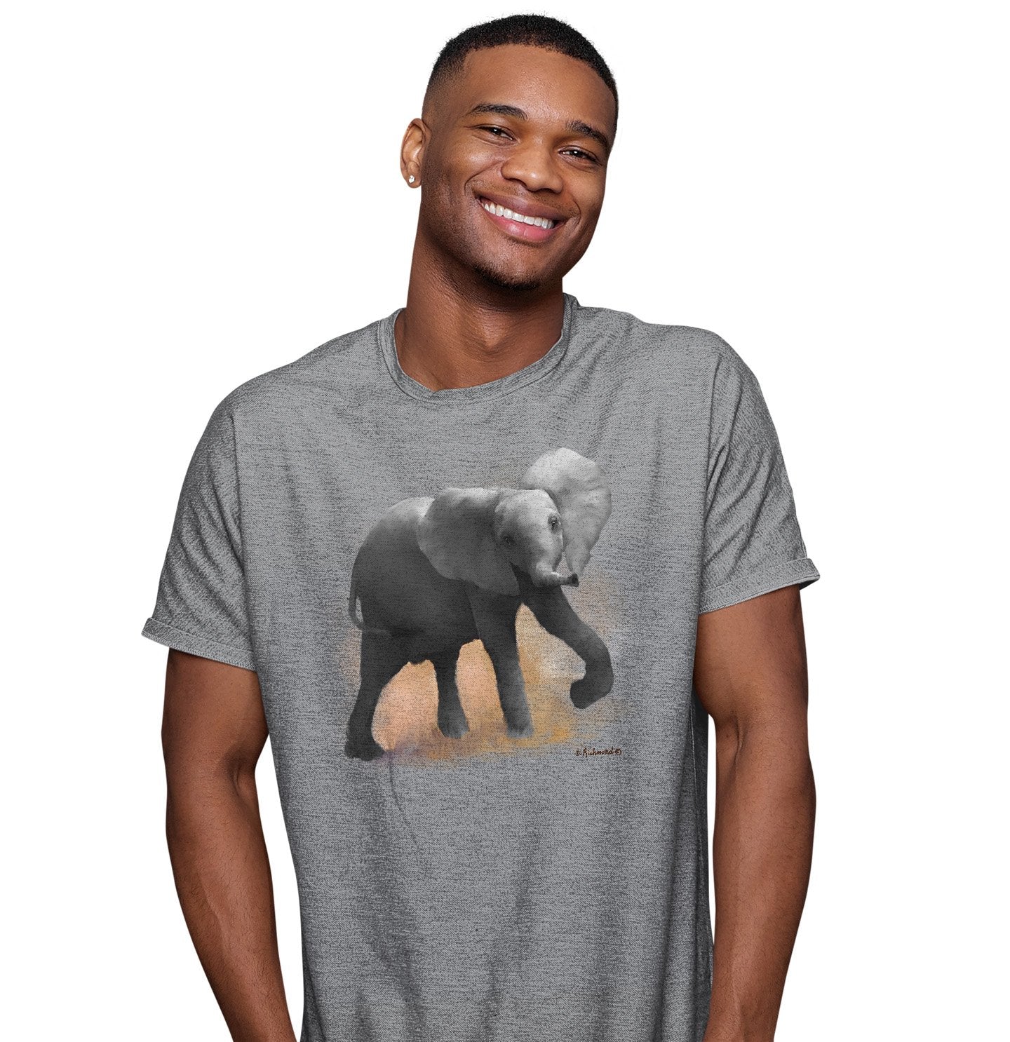 Baby Ellie Elephant - Adult Unisex T-Shirt