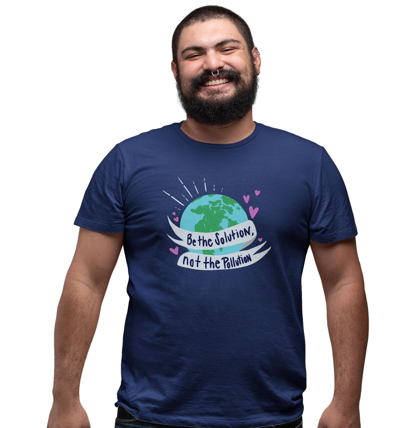 Animal Pride - Be The Solution - Earth Day - Adult Unisex T-Shirt