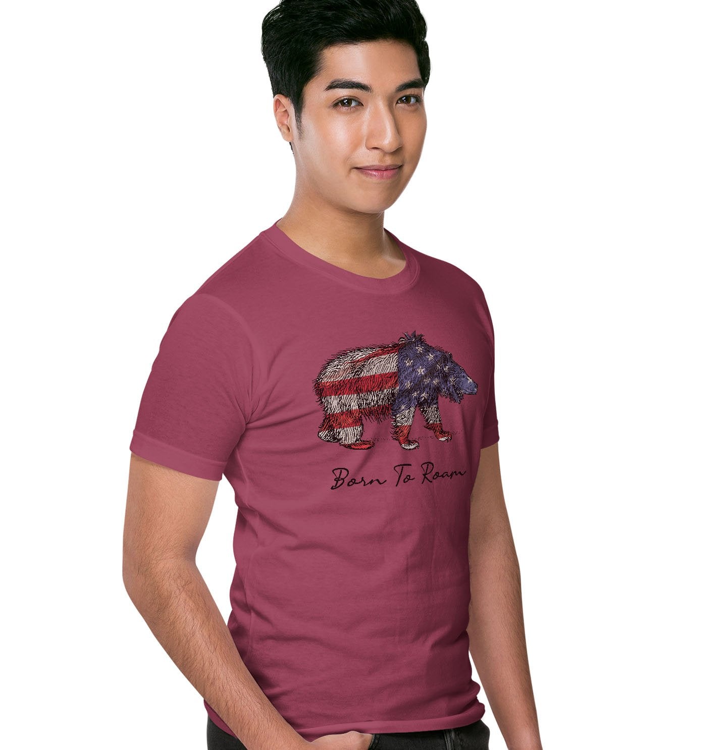 Bear Flag Overlay - Adult Unisex T-Shirt