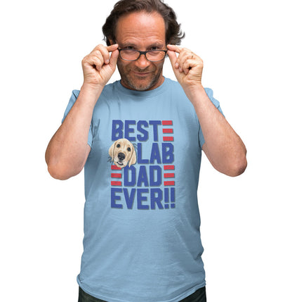 Best Lab Dad Ever - Adult Unisex T-Shirt