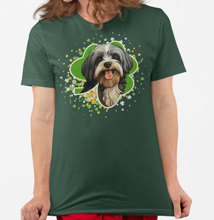Big Clover St. Patrick's Day Havanese - Adult Unisex T-Shirt