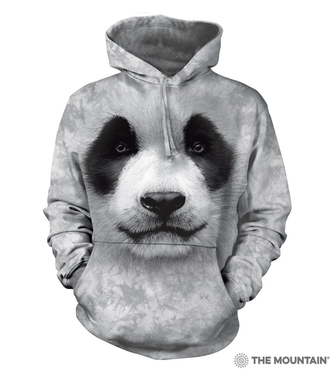 Big Face Panda - The Mountain - 3D Hoodie Animal Sweatshirt