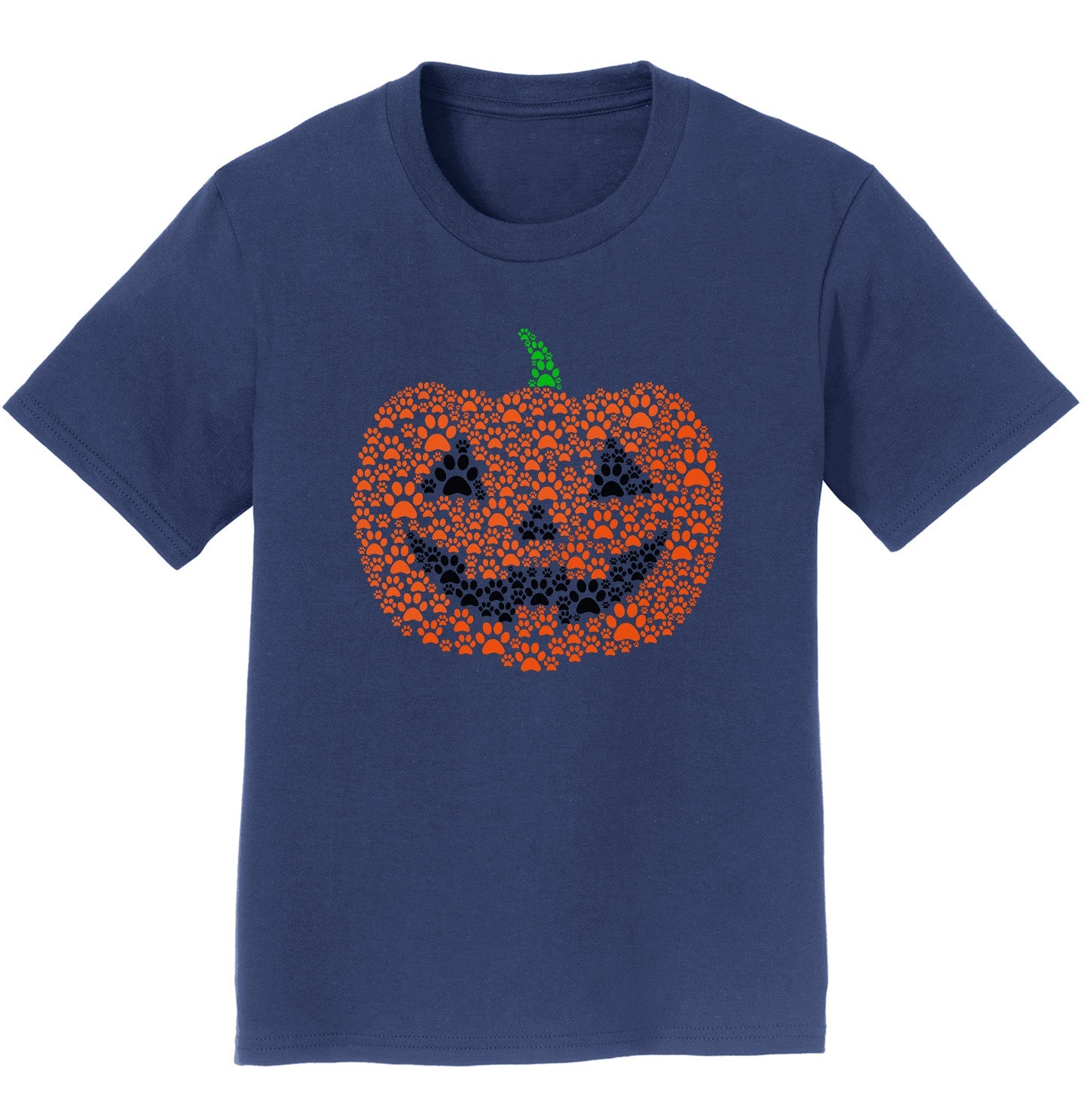 Paw Pumpkin - Kids' Unisex T-Shirt