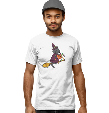 Black Lab Witch - Adult Unisex T-Shirt