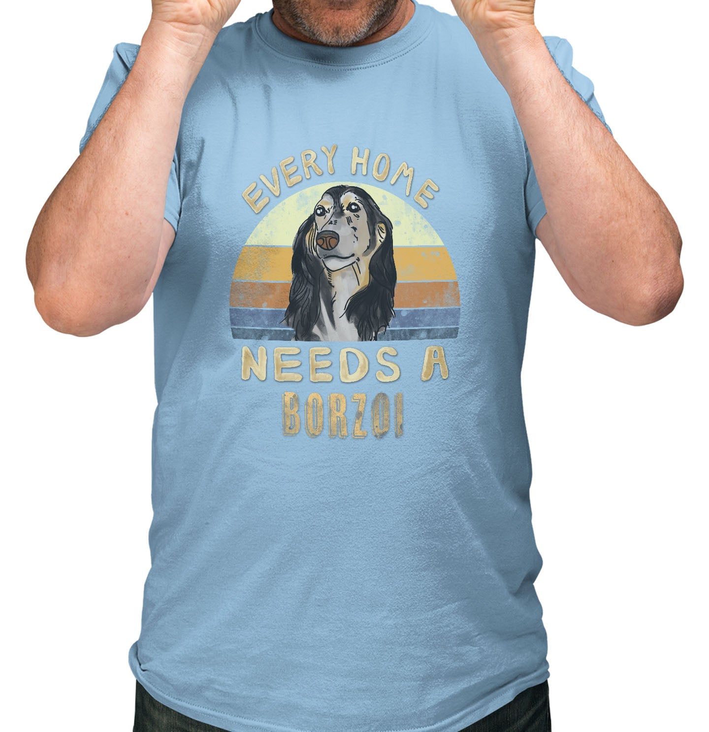 Every Home Needs a Borzoi - Adult Unisex T-Shirt