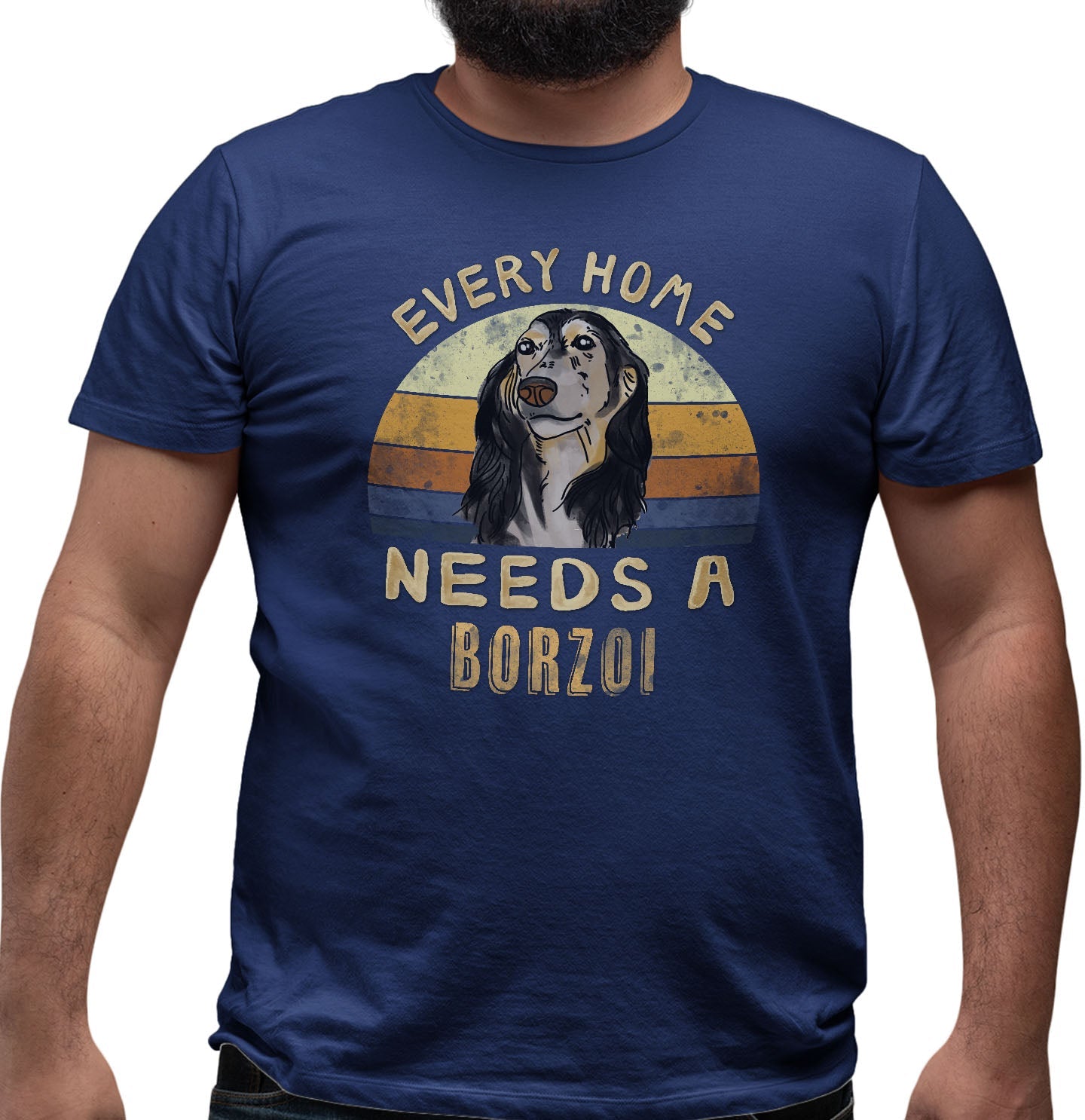 Every Home Needs a Borzoi - Adult Unisex T-Shirt