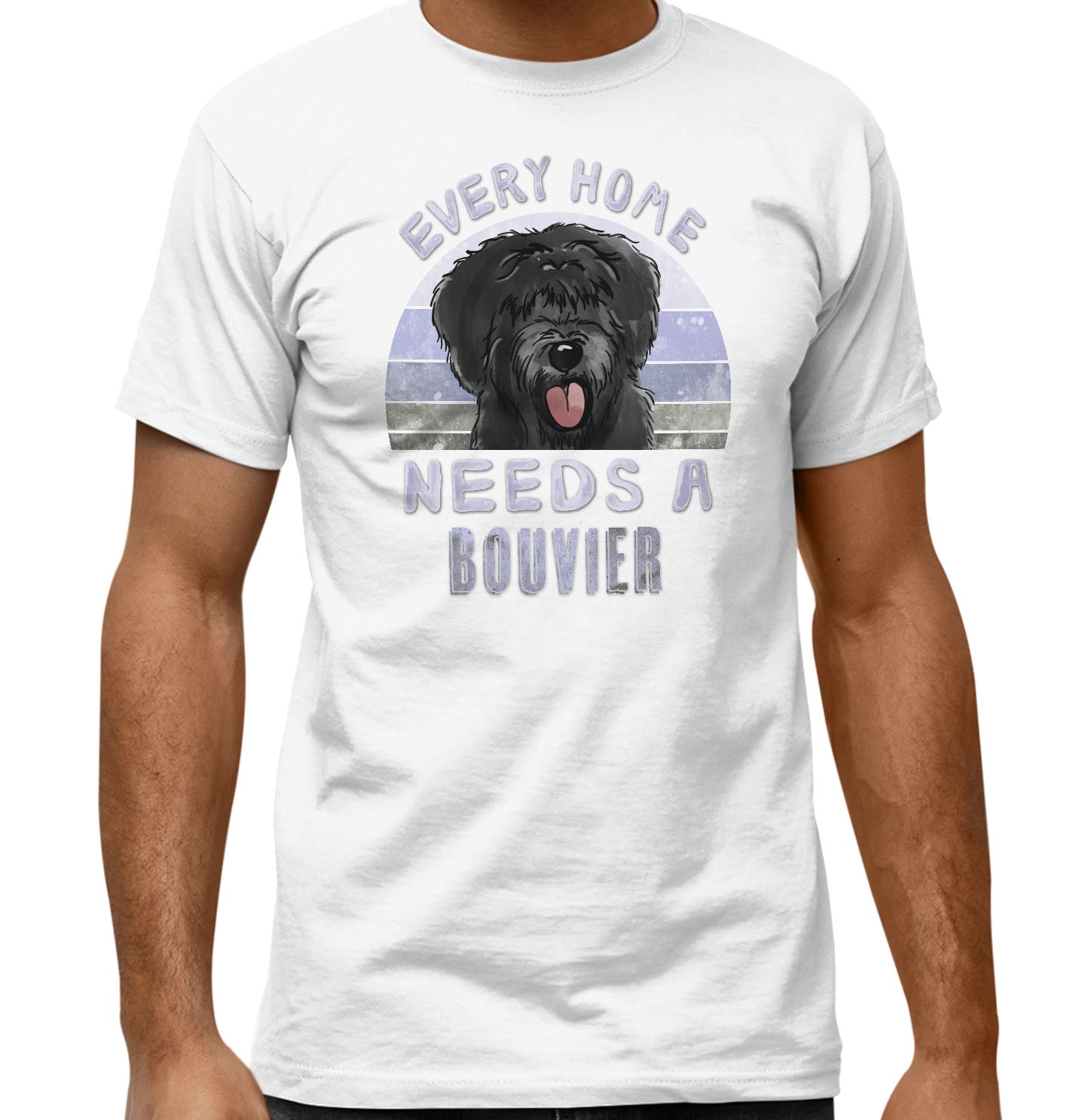 Every Home Needs a Bouvier des Flandres - Adult Unisex T-Shirt