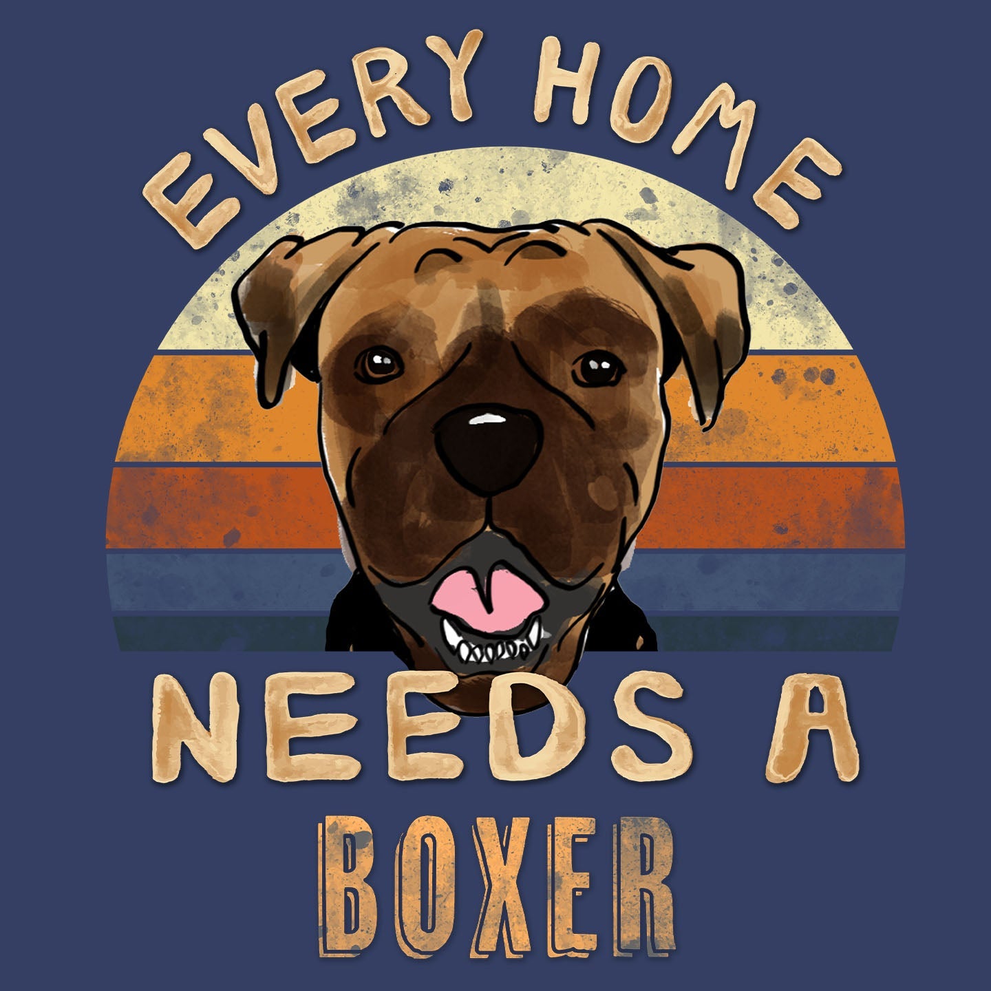 Every Home Needs a Boxer - Adult Unisex Crewneck Sweatshirt