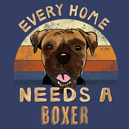 Every Home Needs a Boxer - Adult Unisex Crewneck Sweatshirt