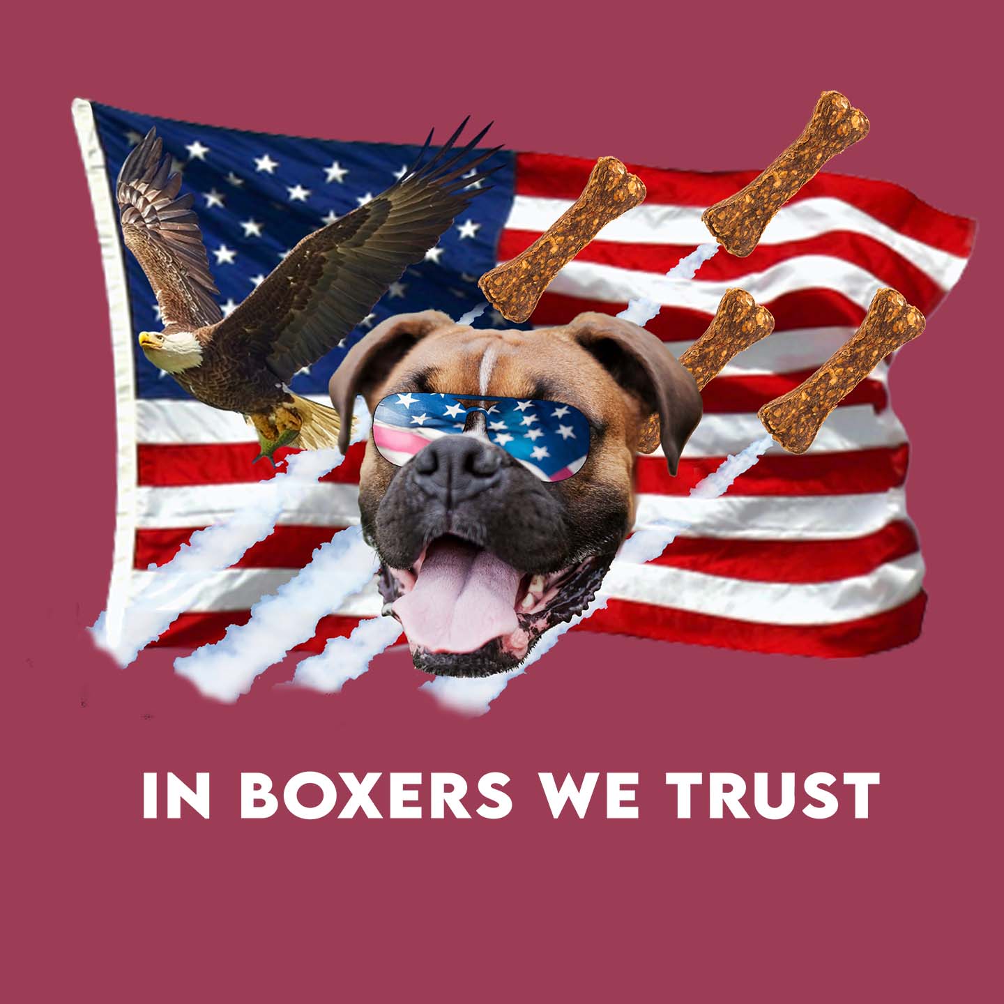 In Boxers We Trust - Adult Unisex T-Shirt