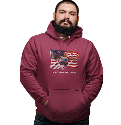 In Boxers We Trust - Adult Unisex Hoodie Sweatshirt