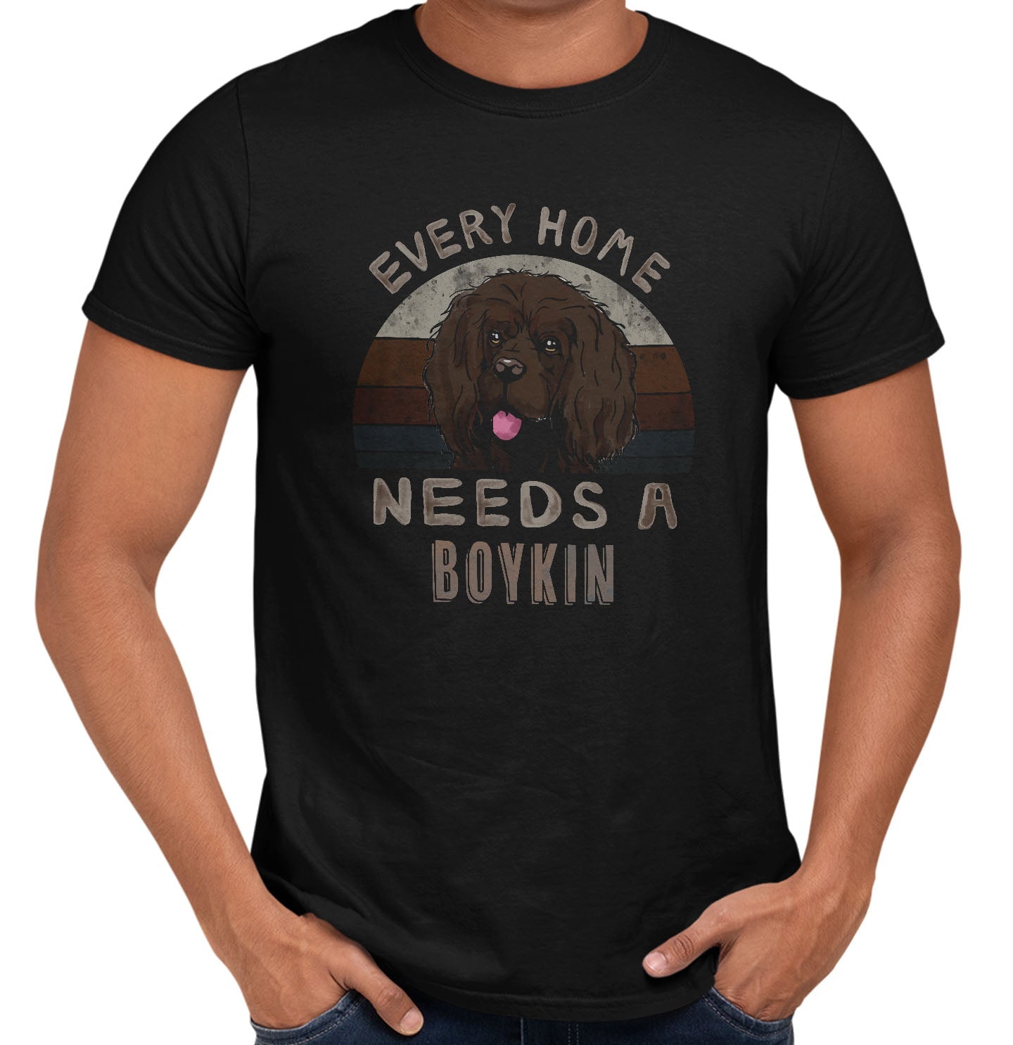 Every Home Needs a Boykin Spaniel - Adult Unisex T-Shirt