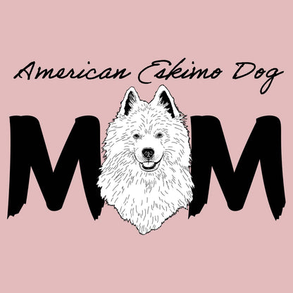 American Eskimo Dog Breed Mom - Women's Fitted T-Shirt