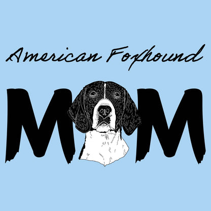 American Foxhound Breed Mom - Women's Fitted T-Shirt