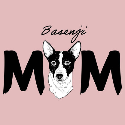 Basenji Breed Mom - Women's Fitted T-Shirt