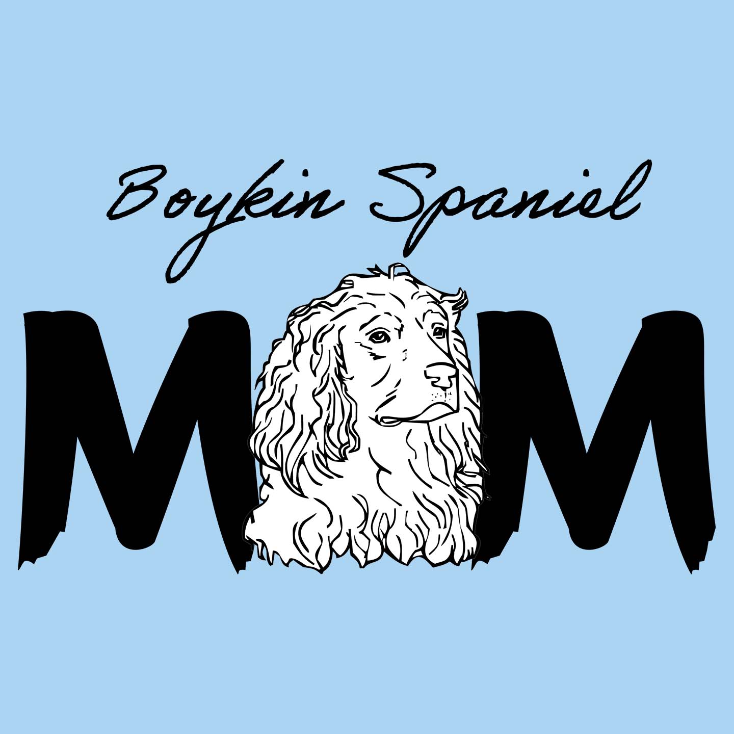 Boykin Spaniel Breed Mom - Women's Fitted T-Shirt