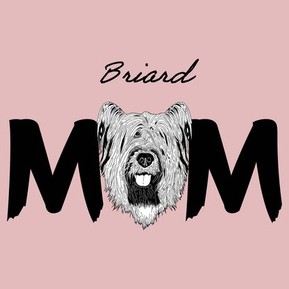 Briard Breed Mom - Women's Fitted T-Shirt