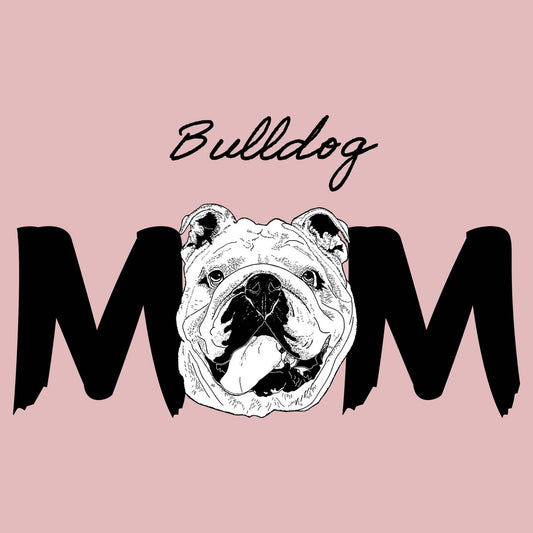 Bulldog Breed Mom - Women's Fitted T-Shirt