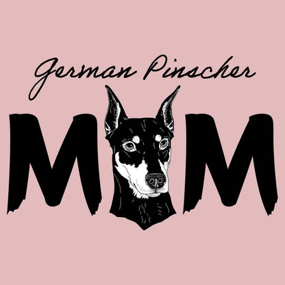 German Pinscher Breed Mom - Women's Fitted T-Shirt