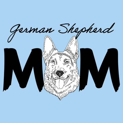 German Shepherd Breed Mom - Women's Fitted T-Shirt
