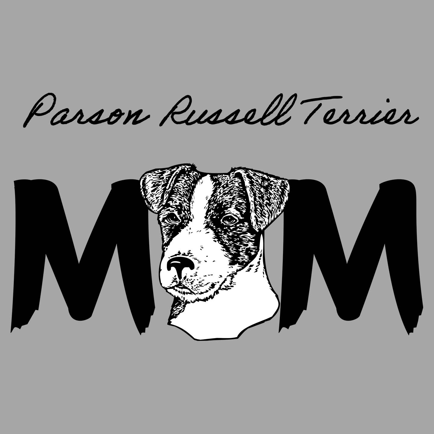 Parson Russell Terrier Breed Mom - Women's V-Neck T-Shirt