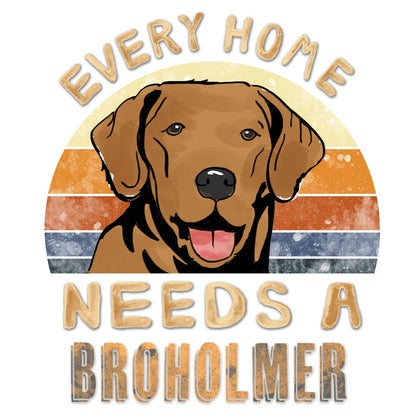 Every Home Needs a Broholmer - Women's V-Neck T-Shirt