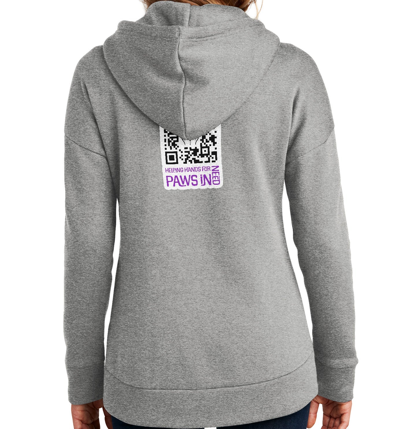Brooke Davis Angel Fund Circle Logo LC - Women's Full-Zip Hoodie Sweatshirt