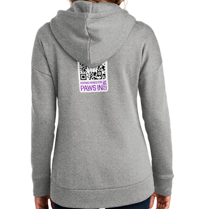 Brooke Davis Angel Fund Circle Logo LC - Women's Full-Zip Hoodie Sweatshirt