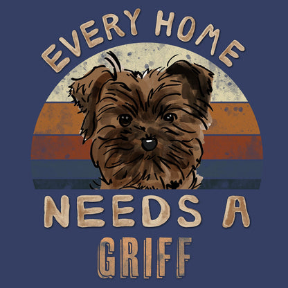 Every Home Needs a Brussels Griffon - Adult Unisex Crewneck Sweatshirt