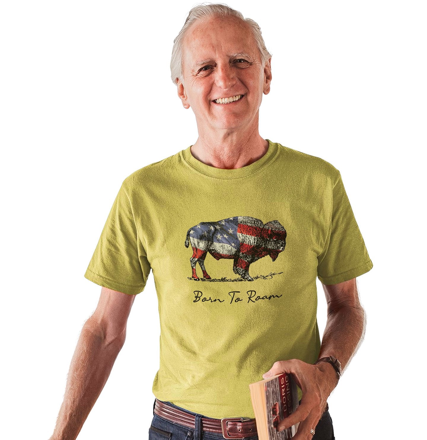 Buffalo Flag Overlay - Adult Unisex T-Shirt