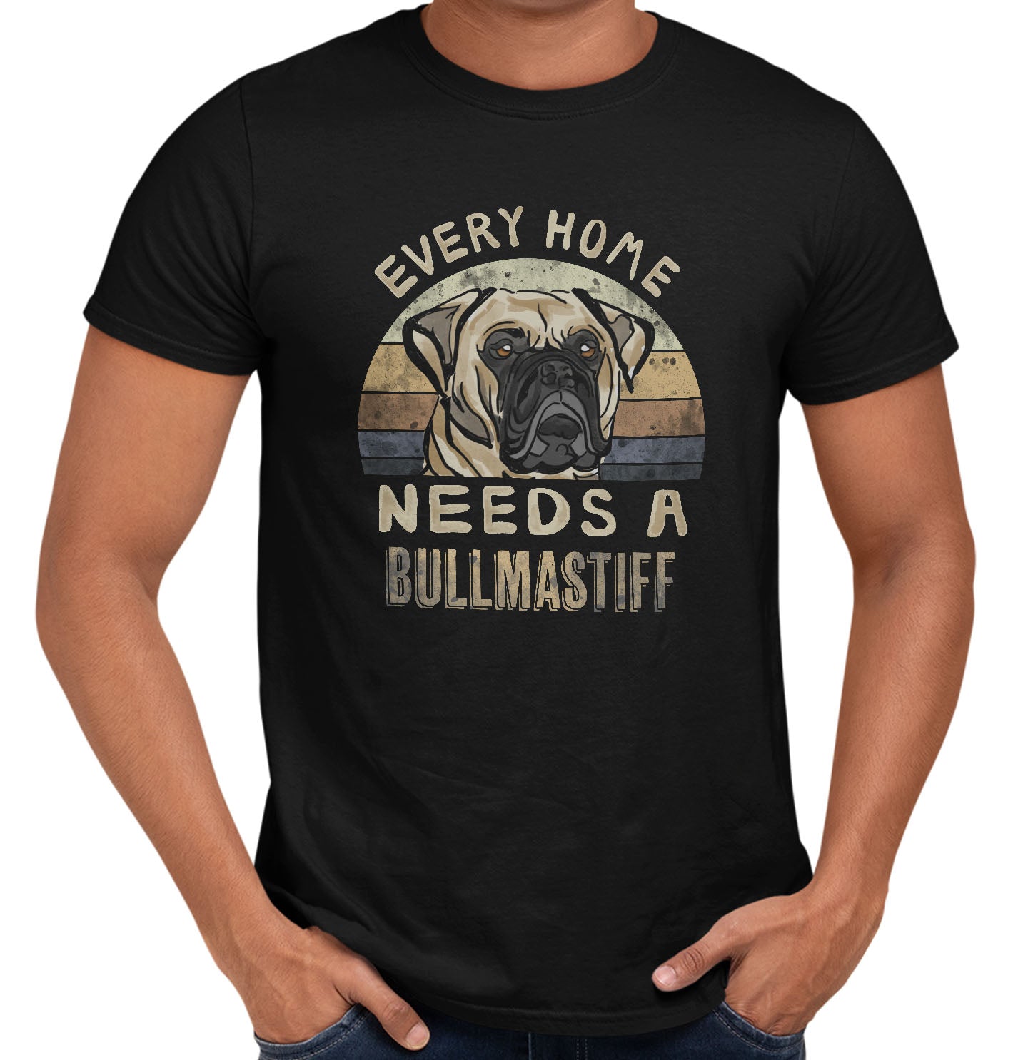 Every Home Needs a Bullmastiff - Adult Unisex T-Shirt